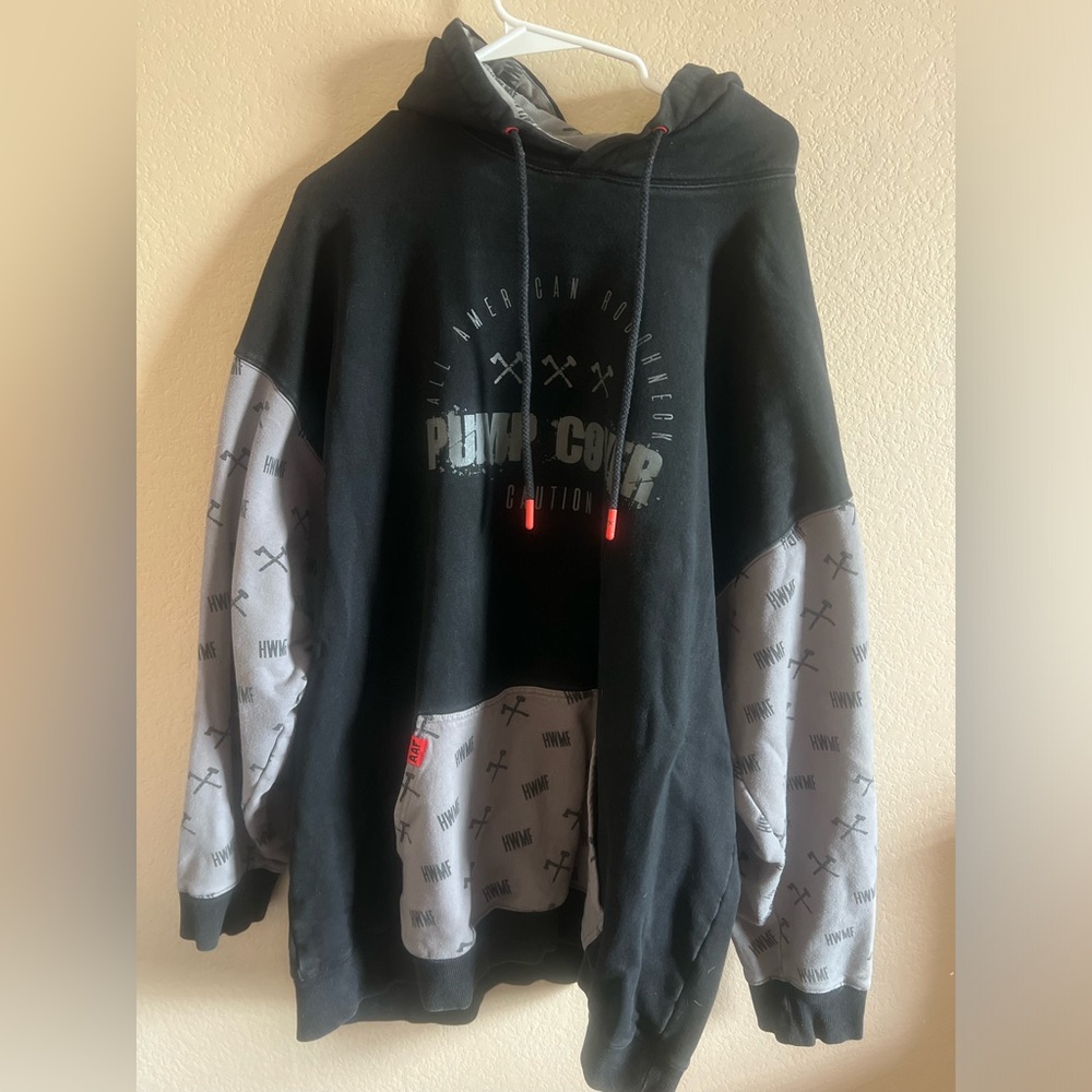 All American Roughneck Hoodie XXL Pump Cover Hoodie